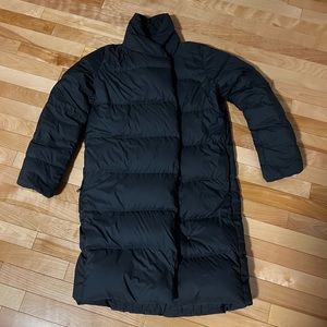 Patagonia long down puffer coat